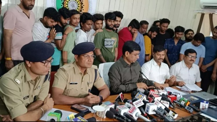 रायपुर पुलिस ने पुणे में छापा मार 26 सटोरियों को किया गिरफ्तार