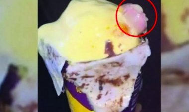 आइसक्रीम कोन में मिली इंसानी उंगली, आइसक्रीम कंपनी के खिलाफ मामला दर्ज