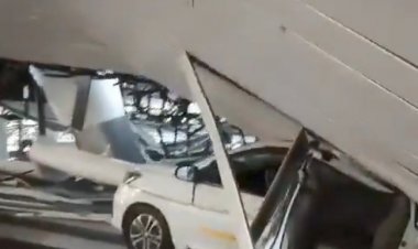 सुबह-सुबह बड़ा हादसा, भारी बारिश से दिल्ली एयरपोर्ट के टर्मिनल की छत गिरी, कई घायल