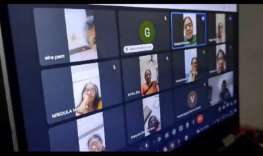 "छत्तीसगढ़ विश्व मैत्री मंच की पावस काव्य गोष्ठी ने बिखरे बरखा रंग,,
