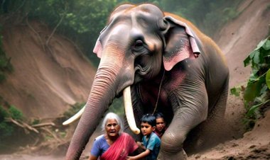 जब सुजाता के परिवार को बचाने साक्षात भगवान बनकर आये गजराज...