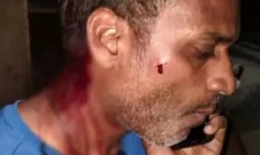 पार्षद पति पर लोहे की रॉड से हमला, सिर पर लगे 11 टांके