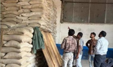 राईस मिलरों पर कार्रवाई, धान और चावल जब्त