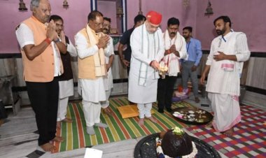 महादेव के दर्शन कर गृहमंत्री अमित शाह ने की पूजा अर्चना