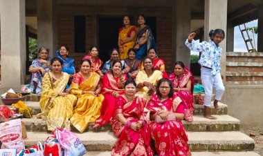 जगत विहार कालोनी के महिलाओ ने रखा हलषष्ठी व्रत