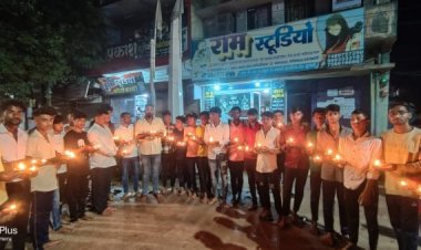 विधायक देवेंद्र यादव के लिए सतनामी समाज ने जैतखाम में जलाया दीया,  गुरू घासीदास उनके बेहतर भविष्य की कामना की