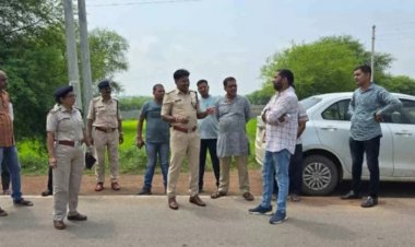 बंदूक की नोक पर सराफा व्यापारी से सोने-चांदी के जेवर सहित 5 लाख की लूट