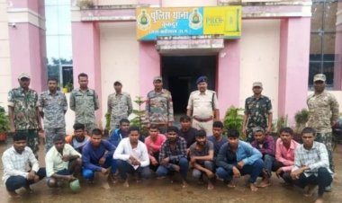 वन विभाग की टीम पर जानलेवा हमला करने वाले रेत खनन माफिया के 17 लोगों को पुलिस ने किया गिरफ्तार