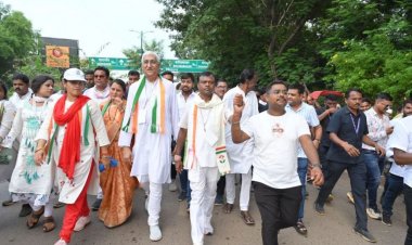 छत्तीसगढ़ न्याय यात्रा का रायपुर नगर निगम में प्रवेश, गांधी मैदान में आमसभा 2 को