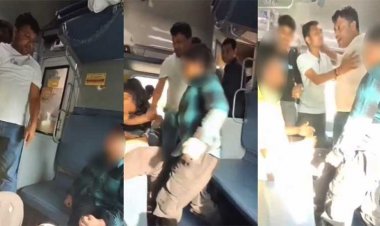 DPS के शिक्षक ने ट्रेन में छात्र को पीटा, वीडियो वायरल होने के बाद परिजनों ने की कार्रवाई की मांग