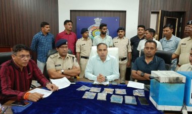 दुर्ग पुलिस मध्य प्रदेश में किराएदार बनकर डकैती और चोरी का माल खरीदने वाले को पकड़ा, सोने चांदी के जेवर सहित 50 लाख का माल बरामद