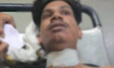 रायपुर जेल के बाहर आदतन बदमाश को मारी गोली, घायल अस्पताल में भर्ती