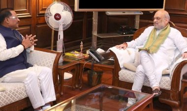 मुख्यमंत्री विष्णुदेव साय ने केंद्रीय गृहमंत्री श्री अमित शाह से की मुलाकात  राज्य के विकास, सुरक्षा सहित अन्य प्रमुख मुद्दों पर हुई चर्चा