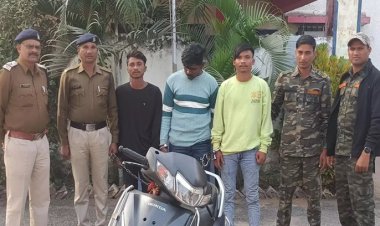 कांस्टेबल को चाक़ू मारकर लूटने वाले 3 आरोपी गिरफ्तार