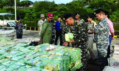 मछली पकड़ने वाली नाम से 5500 किलोग्राम मेथामफेटामाइन जब्त, ड्रग्स की कीमत करीब 2 करोड़ रुपए