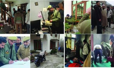 आतंकी हैंडलरों से जुड़े दो छात्रों के घर छापेमारी