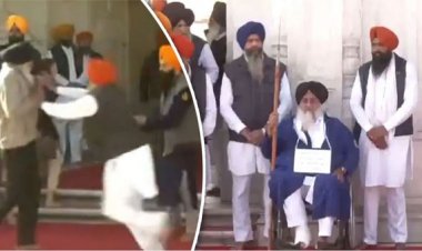 स्वर्ण मंदिर के बाहर सुखबीर बादल पर फायरिंग, हमले में बाल-बाल बचे