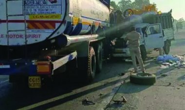 पिकअप वाहन और डीजल ट्रक की आमने-सामने भिडंत में एक की मौत, 4 गंभीर