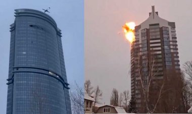 रूस के कजान में ड्रोन हमला, कई इमारतों को बनाया निशाना...