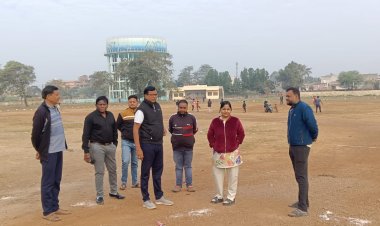 स्वास्थ्य अधिकारी ने सफाई गैंग का किया औचक निरीक्षण, कम कर्मचारी मिले