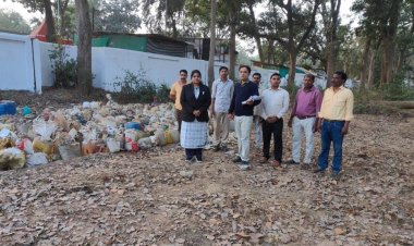 गरियाबंद न्यायालय परिसर में नष्ट की गई 11 हजार लीटर अवैध शराब