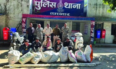 लाखाें रुपए की कॉपर चोरी करने वाले 5 आरोपी गिरफ्तार