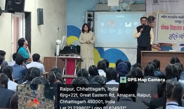 " नवीन शासकीय महाविद्यालय अमलीडीह द्वारा आर डी तिवारी स्कूल में पोषक शाला अभियान सम्पन्न"