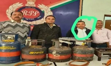 ट्रेन में अवैध रूप से किया जा रहा था सिलेंडर और हीटर का इस्तेमाल, रेलवे पुलिस ने 5 पैंट्रीकार प्रबंधकों पर की कार्रवाई