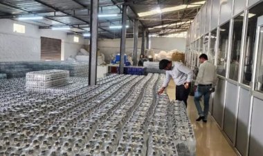 मिनरल वाटर पैकेजिंग संयंत्रों में छापा