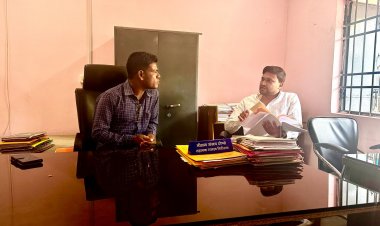 नवनिर्वाचित अध्यक्ष विनयशील कर रहे विभागवार बैठक