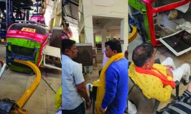 राजनांदगांव  डोंगरगढ़ मां बम्लेश्वरी पहाड़ पर हादसा, रोपवे का एक ट्राली टूटकर गिरा नीचे, बीजेपी नेता गंभीर