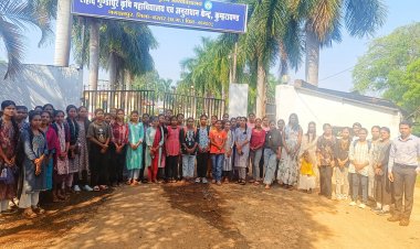 शासकीय दंतेश्वरी पी. जी. महिला महाविद्यालय, जगदलपुर के छात्राओं के लिए वर्मिकंपोस्ट एवं गार्डेनिंग और फ्लोरिकल्चर पर हैंड्स-ऑन ट्रेनिंग