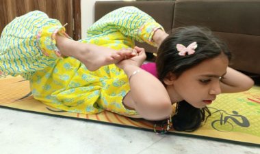 वान्या शर्मा बनीं सबसे कम उम्र की ग्लोबल योगा आइकॉन, 12वां विश्व रिकॉर्ड बनाया