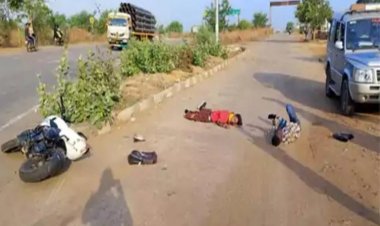 रायगढ़  कॉलेज की परीक्षा देने जा रहे छात्र की सड़क हादसे में मौत