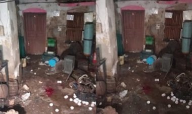 सुभाष बर्फ फैक्ट्री में ऑक्सीजन सिलेंडर हुआ ब्लास्ट, संचालक की मौत, चार गंभीर