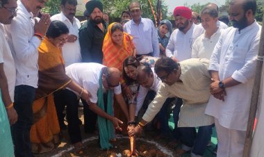 मौसी मंदिर निर्माण हेतु भूमि पूजन सम्पन्न – विधायक पुरंदर मिश्रा की पहल लाई रंग