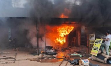 सुपेला पुलिस ने आग में फंसी महिला व युवक को बचाया, तीन जवान होंगे सम्मानित