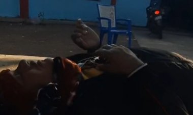 नशे में धुत शिक्षक का वीडियो वायरल, जांच के बाद अधिकारियों से मांगी माफ़ी...