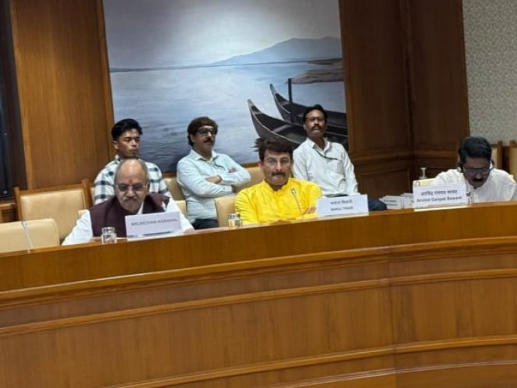 प्राक्कलन समिति की बैठक में सांसद बृजमोहन अग्रवाल ने उठाई सिरपुर को विश्व धरोहर घोषित करने की मांग
