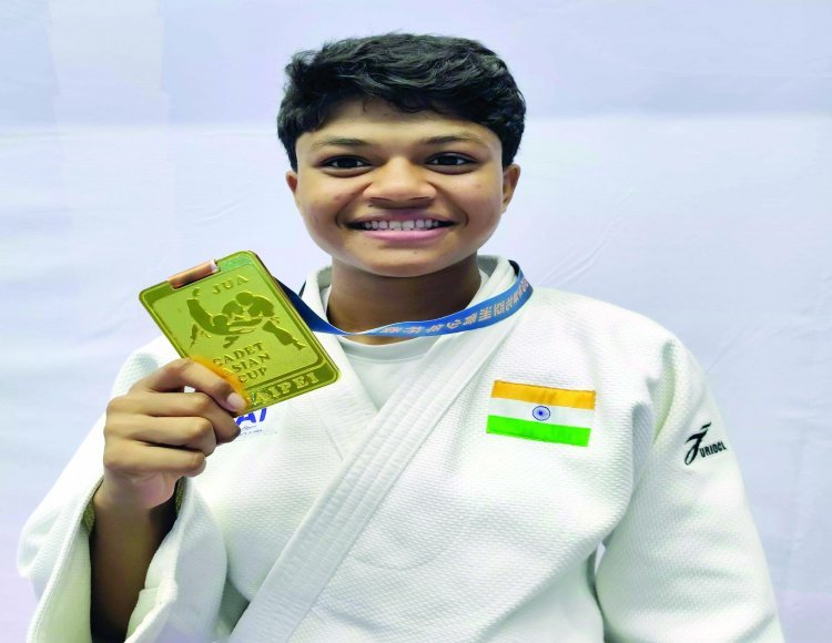 कोण्डागांव की रंजीता कोरेटी ने ताइवान में जीता गोल्ड, एशियन कैडेट जूडो चैंपियनशिप में रचा इतिहास