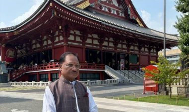 टोक्यो पहुंचे सीएम साय, ऐतिहासिक असाकुसा मंदिर में की पूजा-अर्चना