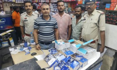 नकली एंकर उत्पाद बेचने वाले दुकानदार के खिलाफ मामला दर्ज