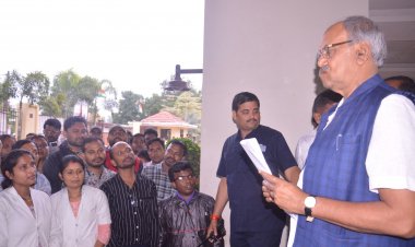 एनएचएम कर्मचारियों की जायज़ मांगों का हर स्तर पर होगा समर्थन : सांसद बृजमोहन अग्रवाल