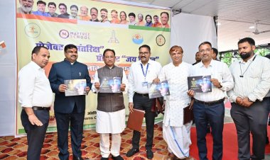 जिला प्रशासन रायपुर और इग्नाइटिंग ड्रीम्स ऑफ यंग माइंड फाउंडेशन तथा विज्ञान भारती के मध्य हुए दो महत्वपूर्ण समझौते  अंतरिक्ष अनुसंधान के क्षेत्र में भारतीय मेधा की बढ़ेगी दखल