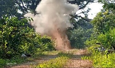 सीआरपीएफ ने क्रमवार 5 आईईडी बरामद कर निष्क्रिय कर दिया