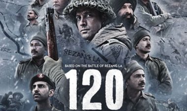 लता मंगेशकर जयंती पर रिलीज़ हुआ 120 बहादुर का टीज़र 2, वीर शहीदों को श्रद्धांजलि