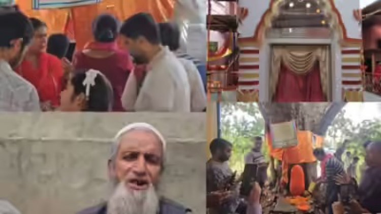 बडगाम में 35 साल बाद खुले शारदा भवानी मंदिर के कपाट