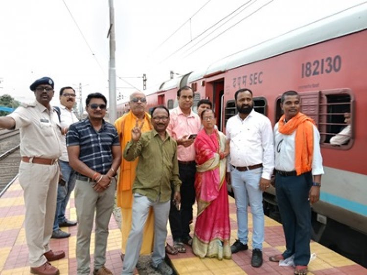 बिल्हा, हथबंद, देवबलोदा चरौदा स्टेशनों में एक्सप्रेस ट्रेनों के ठहराव, यात्रियों में खुशी की लहर