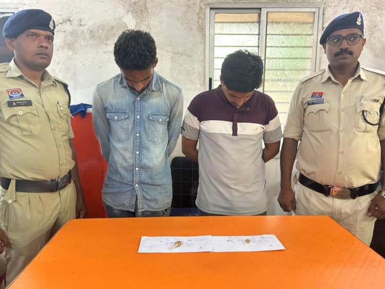 हेरोइन के साथ दो आरोपी गिरफ्तार, 2.40 लाख का माल जब्त