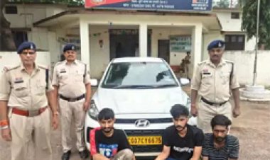 3 युवक अफीम की तस्करी करते गिरफ्तार